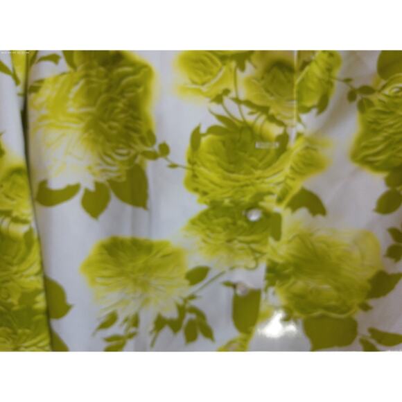 Vintage Pykettes Womens All Over Print Floral Dagger Collar Blouse READ - Picture 6 of 11